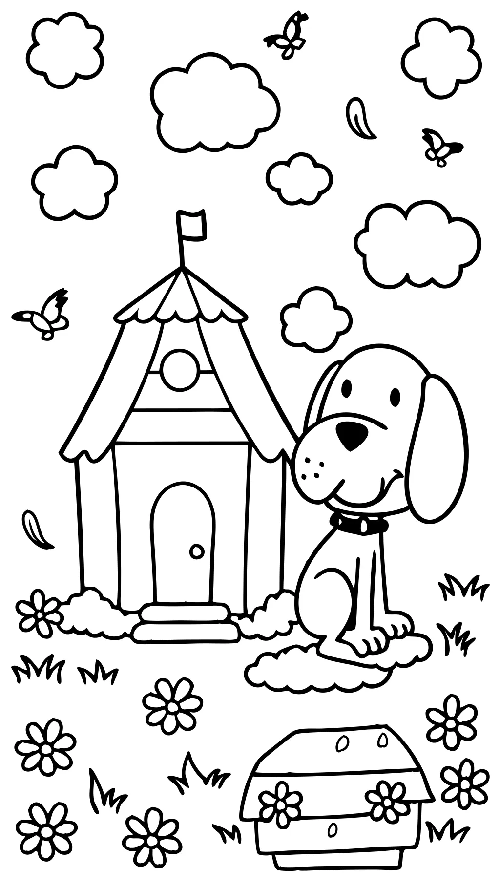 Páginas para colorear de Snoopy